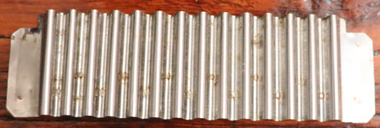 Vintage French Garnishing Cutter – Stainless Steel Crinkle Blade