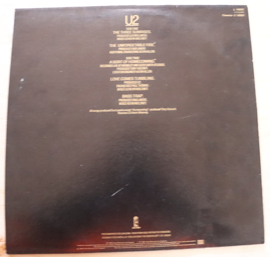 U2 – The Unforgettable Fire (EP)