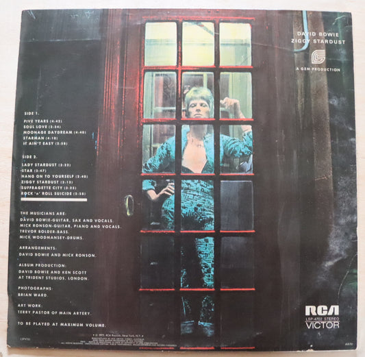 David Bowie – The Rise and Fall of Ziggy Stardust and the Spiders from Mars