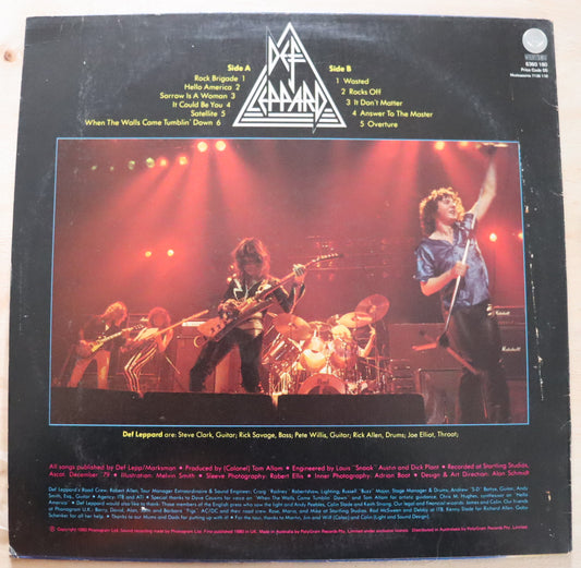 Def Leppard – On Through the Night