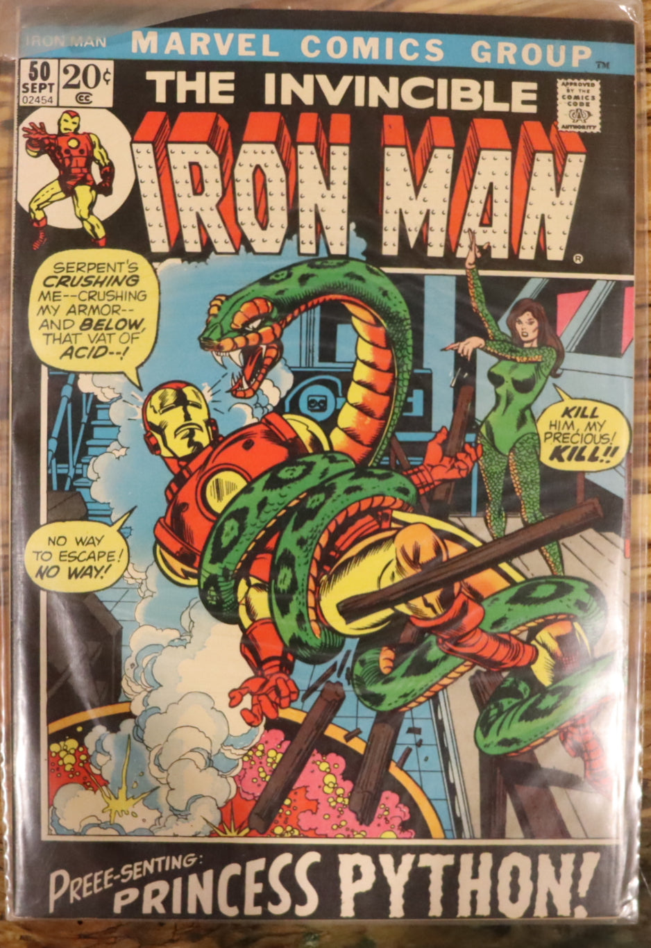 The Invincible Iron Man #50 (September 1972)