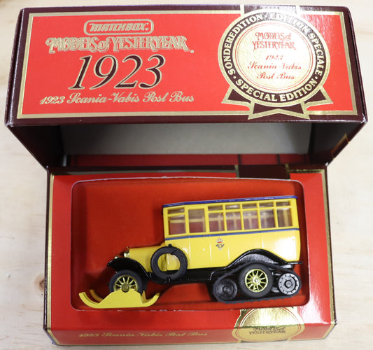 Matchbox Models of Yesteryear - 1923 Scania-Vabis Post Bus