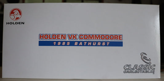 Classic Carlectables 1:18 Holden VK Commodore #05 – 1985 Bathurst HDT Peter Brock / David Oxton – Diecast Model Car