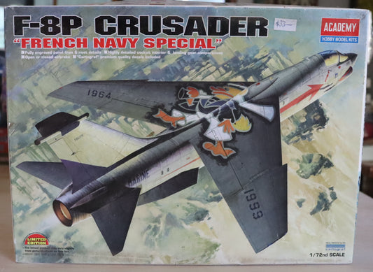 F-8P Crusader “French Navy Special” – 1/72 Scale Limited Edition by Academy