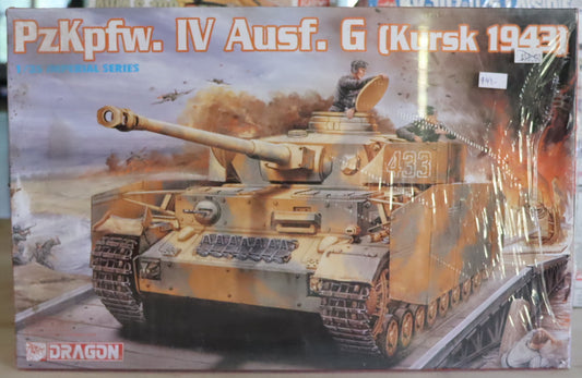 Dragon PzKpfw. IV Ausf. G (Kursk 1943) – 1/35 Scale WWII German Tank Kit