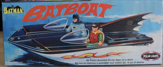 Batman Batboat – All Plastic Model Kit by Polar Lights