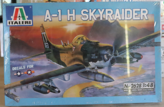 Italeri A-1H Skyraider – 1/48 Scale Military Aircraft Model Kit