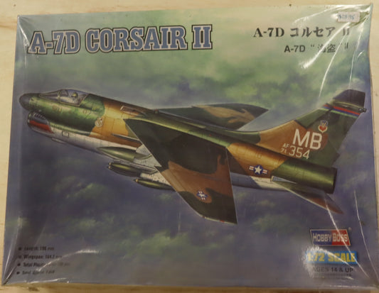 Hobby Boss A-7D Corsair II Model Kit – 1/72 Scale