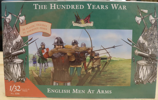 Accurate Figures Co. The Hundred Years War: English Men At Arms – 1/32 Scale