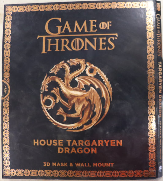Game of Thrones House Targaryen Dragon 3D Mask & Wall Mount