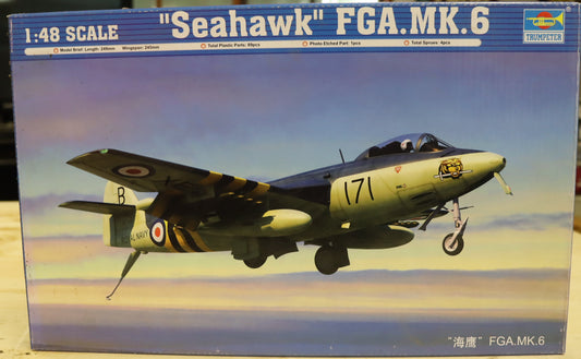 Trumpeter "Seahawk" FGA.MK.6 Model Kit – 1/48 Scale