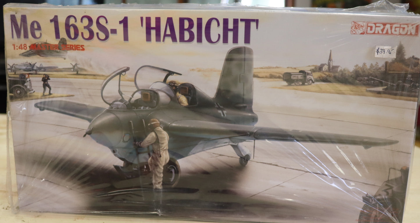 Dragon Me 163S-1 'Habicht' Model Kit – 1/48 Scale
