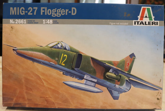 Italeri MiG-27 Flogger-D Model Kit – 1/48 Scale