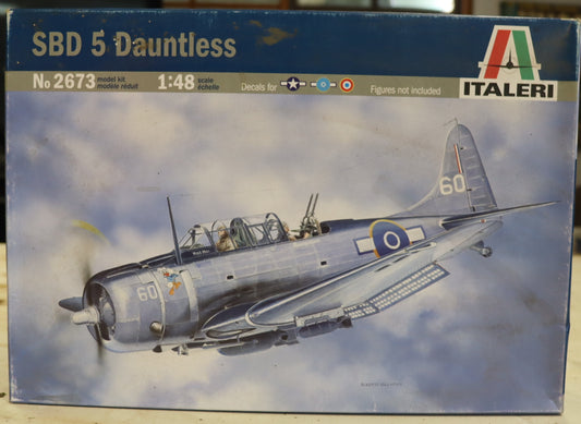 Italeri SBD-5 Dauntless Model Kit – 1/48 Scale