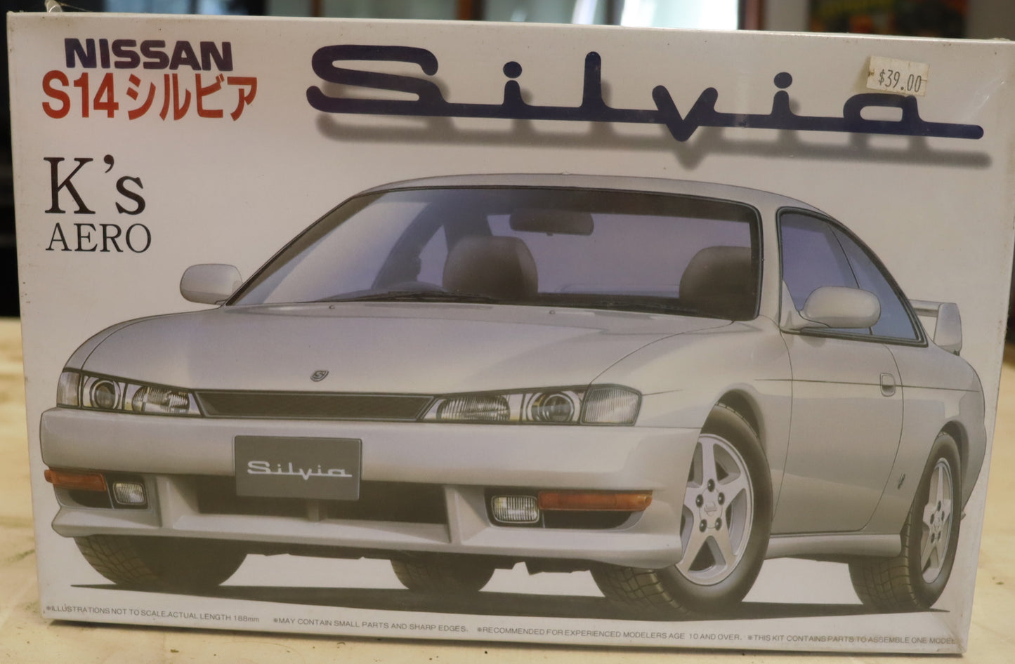 Nissan Silvia S14 K’s Aero Model Kit – 1/24 Scale