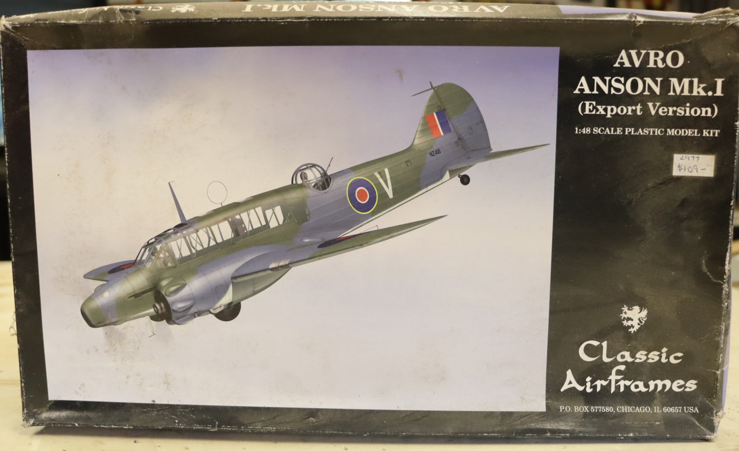 AVRO Anson Mk.I (Export Version) 1:48