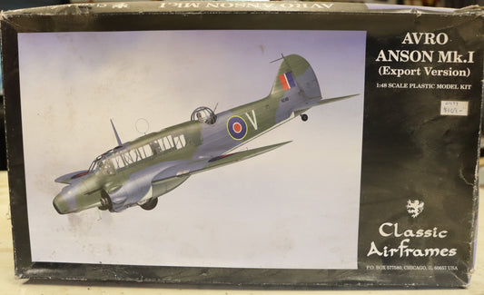 AVRO Anson Mk.I (Export Version) 1:48
