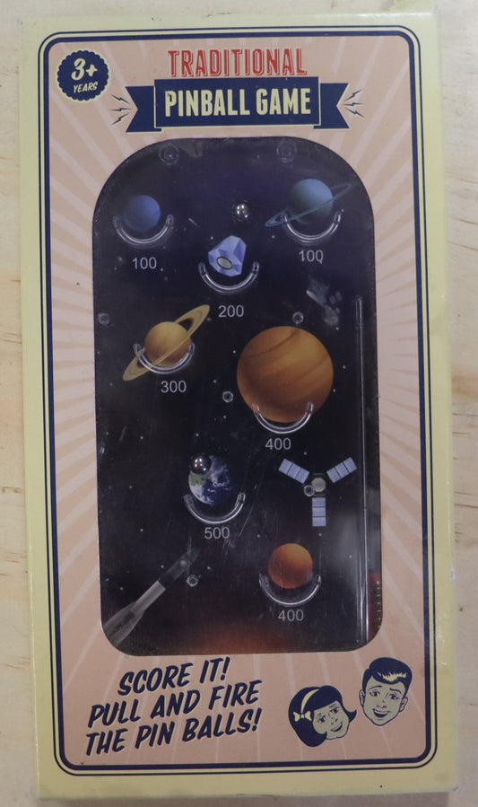 Traditional Space Pinball Game