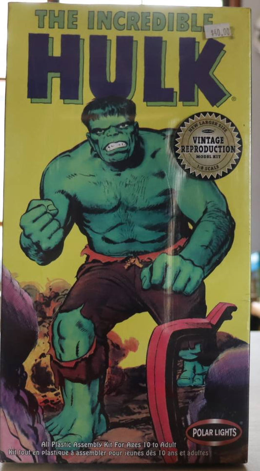 The Incredible Hulk Vintage Reproduction Model Kit