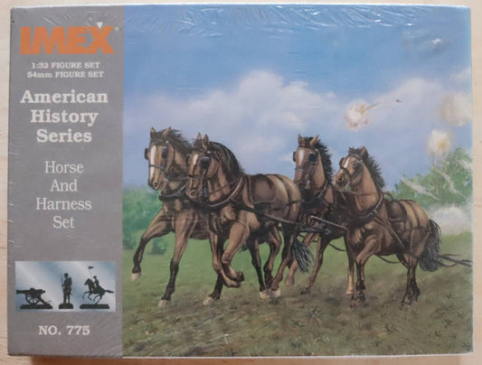 IMEX American History Series - Horse and Harness Set