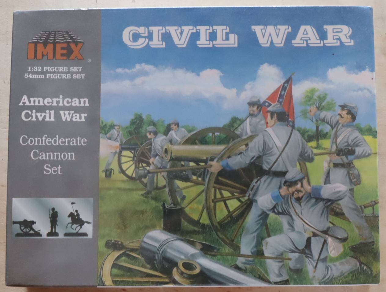 Confederate Cannon Set 1:32