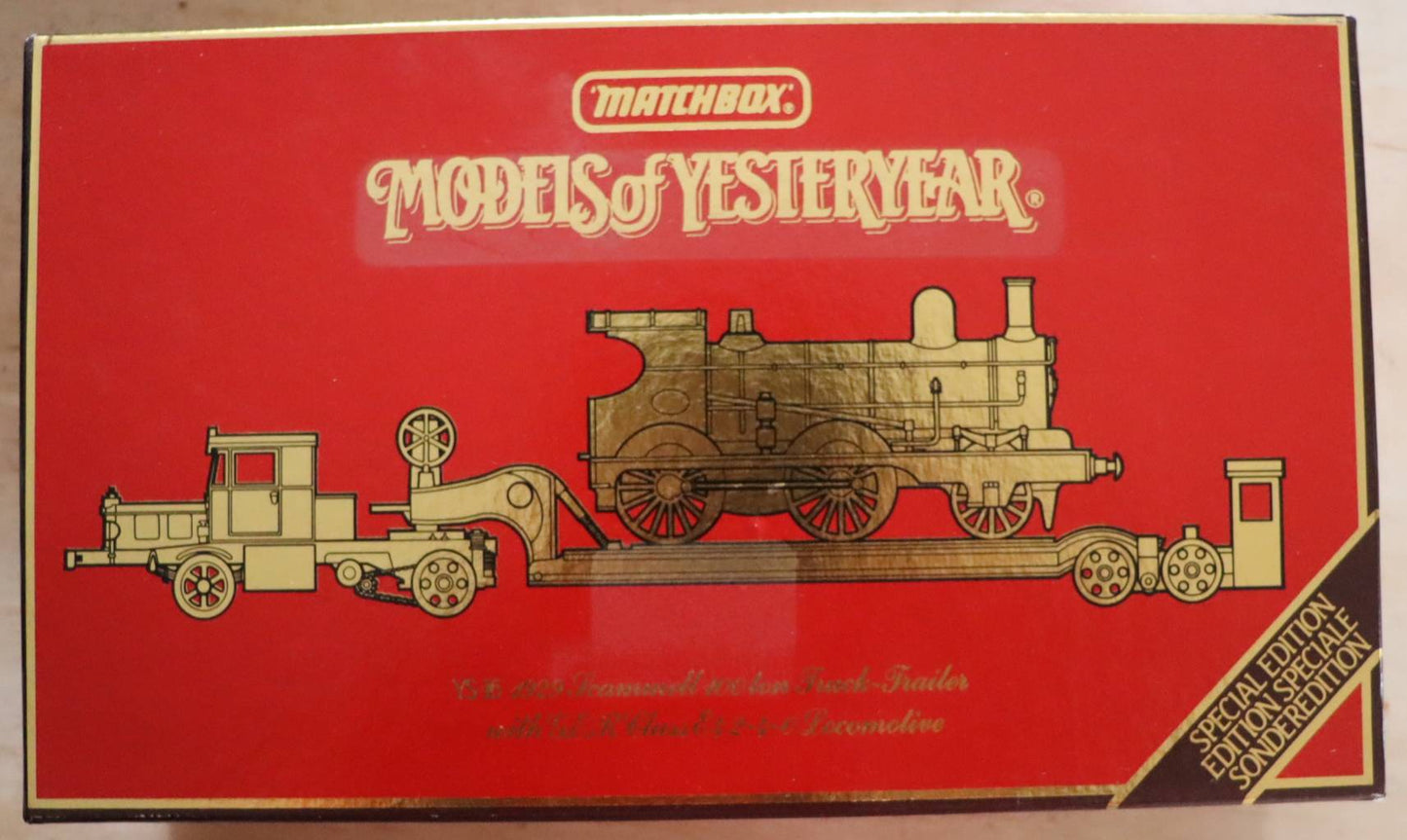 Matchbox Models of Yesteryear - Scammell Truck & Class E Locomotive