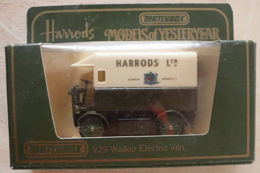 Models of Yesteryear Y-29 Walker Electric Van – Harrods Edition