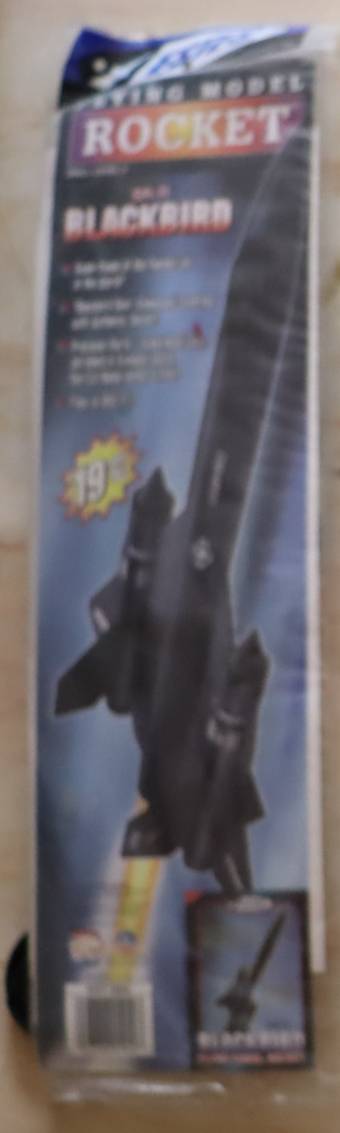 Estes Flying Model Rocket - SR-71 Blackbird