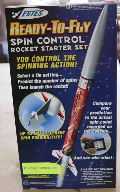 Estes Ready-To-Fly Spin Control Rocket Starter Set