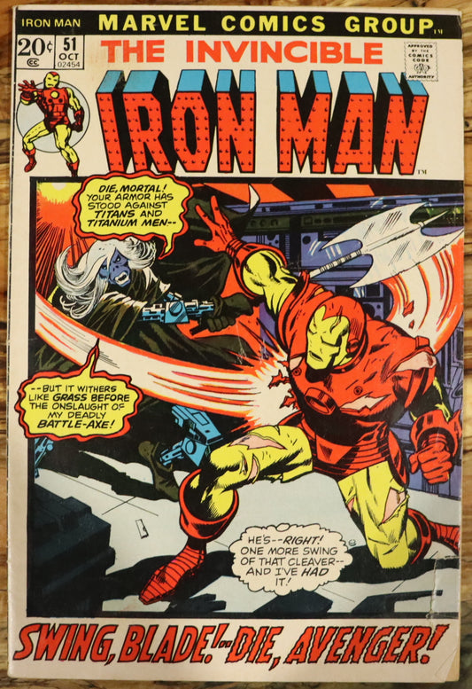 The Invincible Iron Man #51 (October 1972)