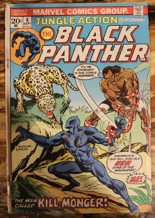 Jungle Action Featuring The Black Panther #6 (September 1973)