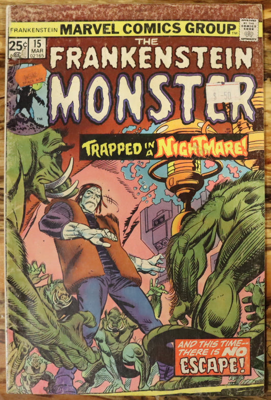 The Frankenstein Monster #15 (March 1975)