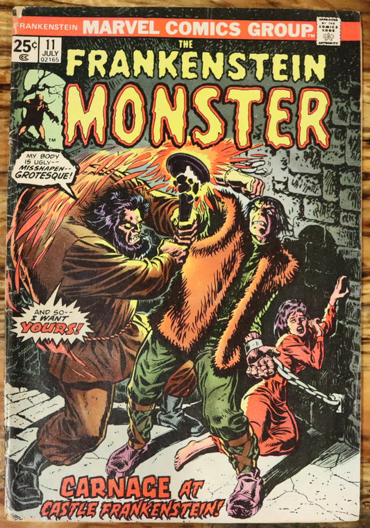 The Frankenstein Monster #11 (July 1974)
