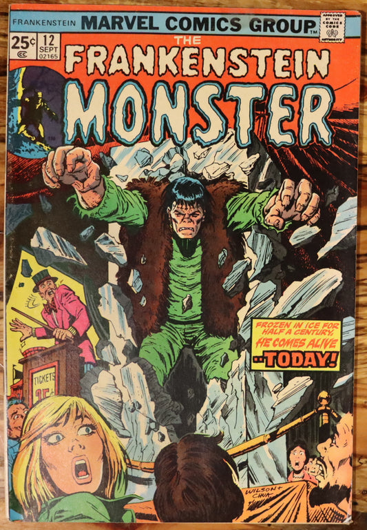 The Frankenstein Monster #12 (September 1974)