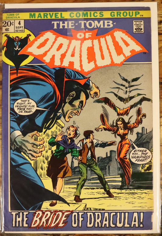 The Tomb of Dracula #4 (September 1972)