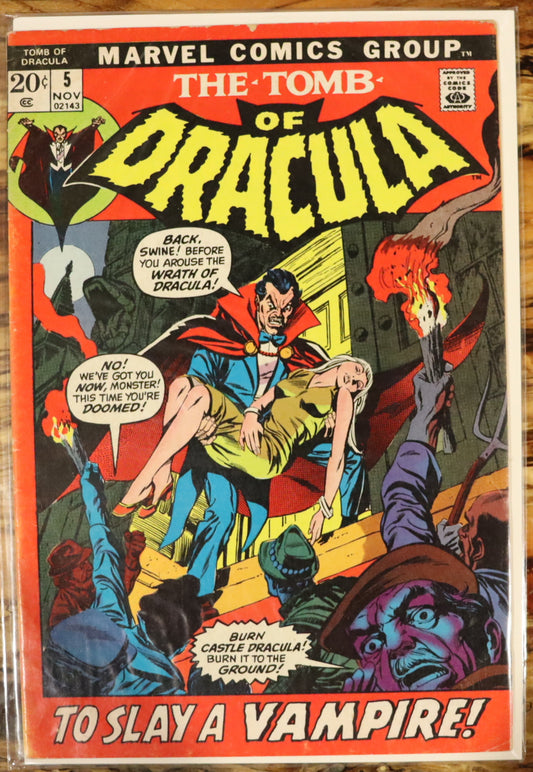 The Tomb of Dracula #5 (November 1972)