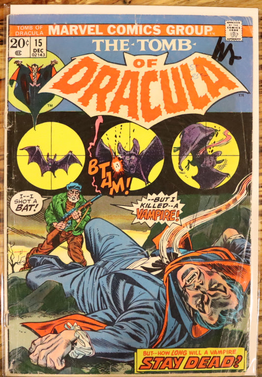 The Tomb of Dracula #15 (December 1973)