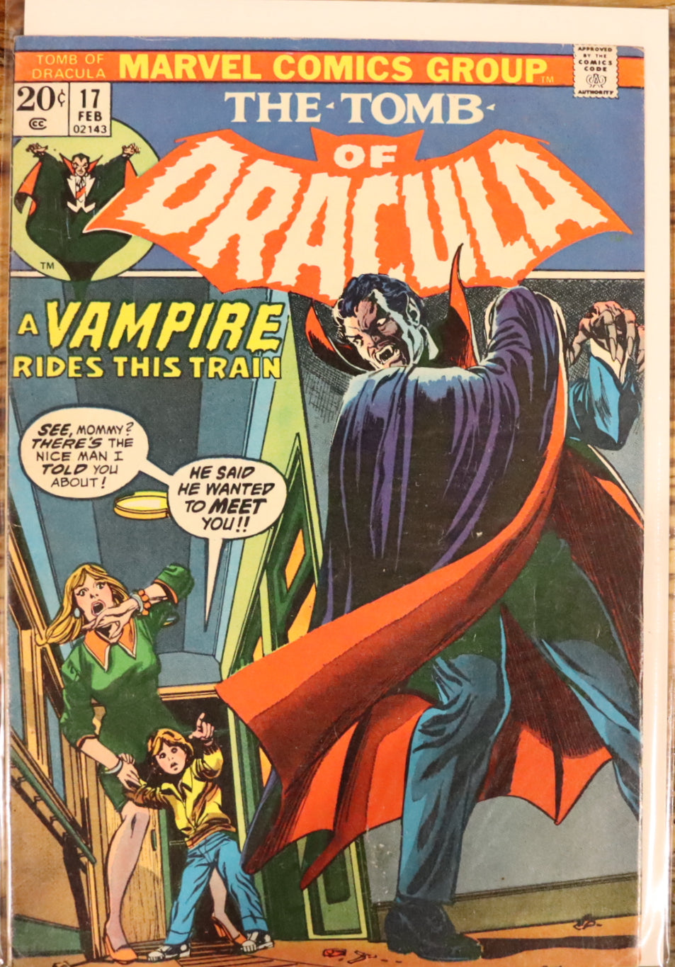 The Tomb of Dracula #17 (February 1974)