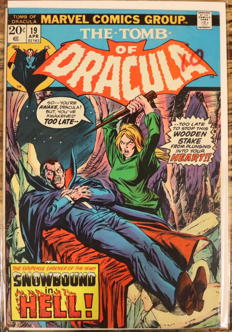 The Tomb of Dracula #19 (April 1974)