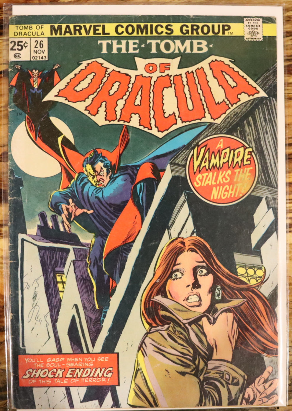 The Tomb of Dracula #26 (November 1974)