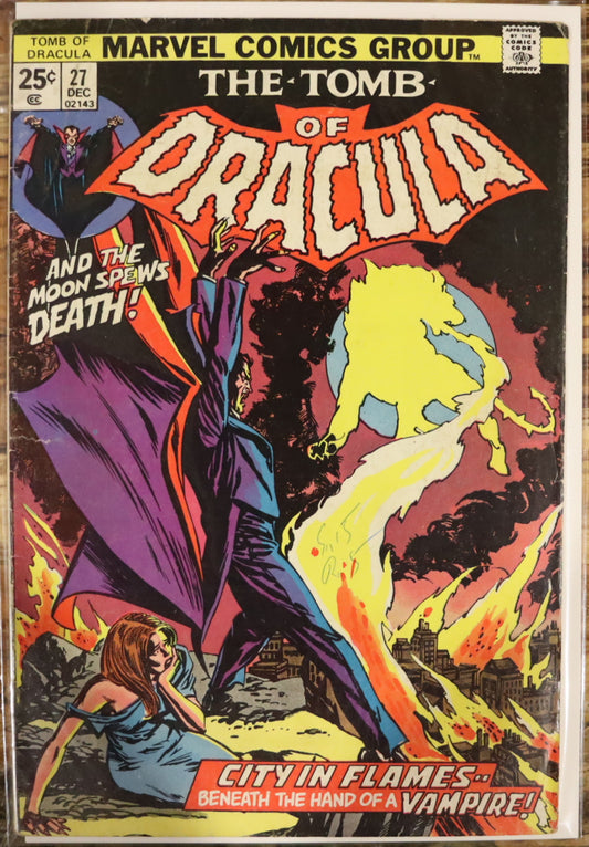 The Tomb of Dracula #27 (December 1974)