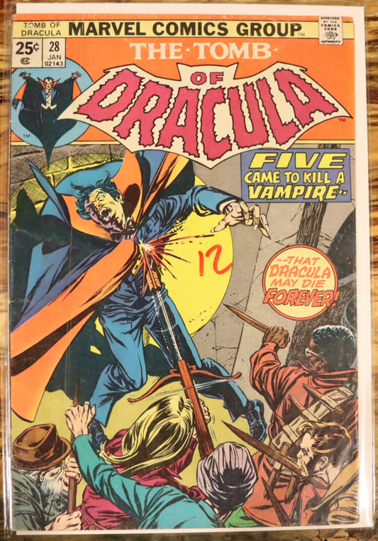 The Tomb of Dracula #28 (January 1975)