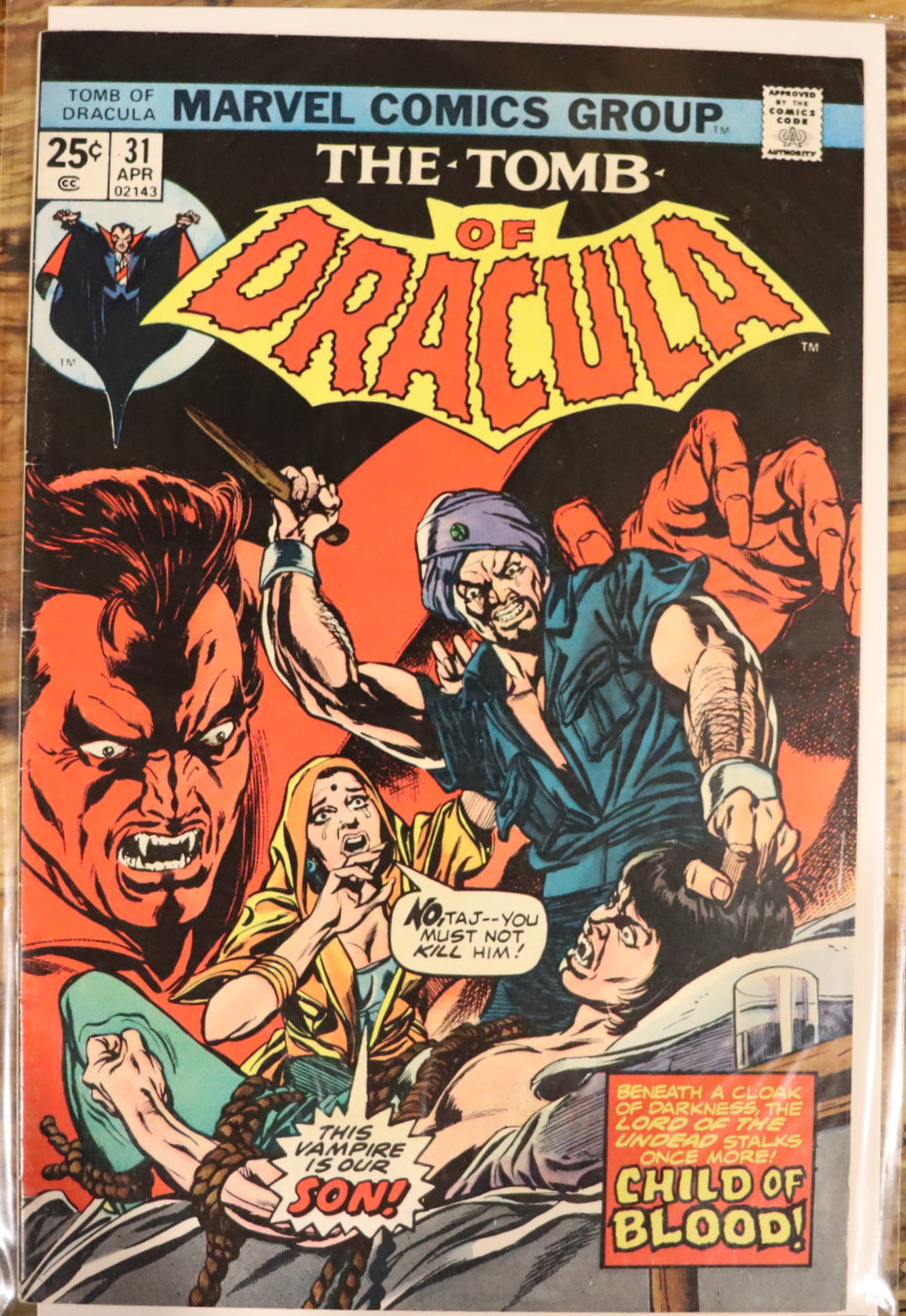 The Tomb of Dracula #31 (April 1975)