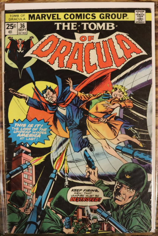 The Tomb of Dracula #36 (September 1975)
