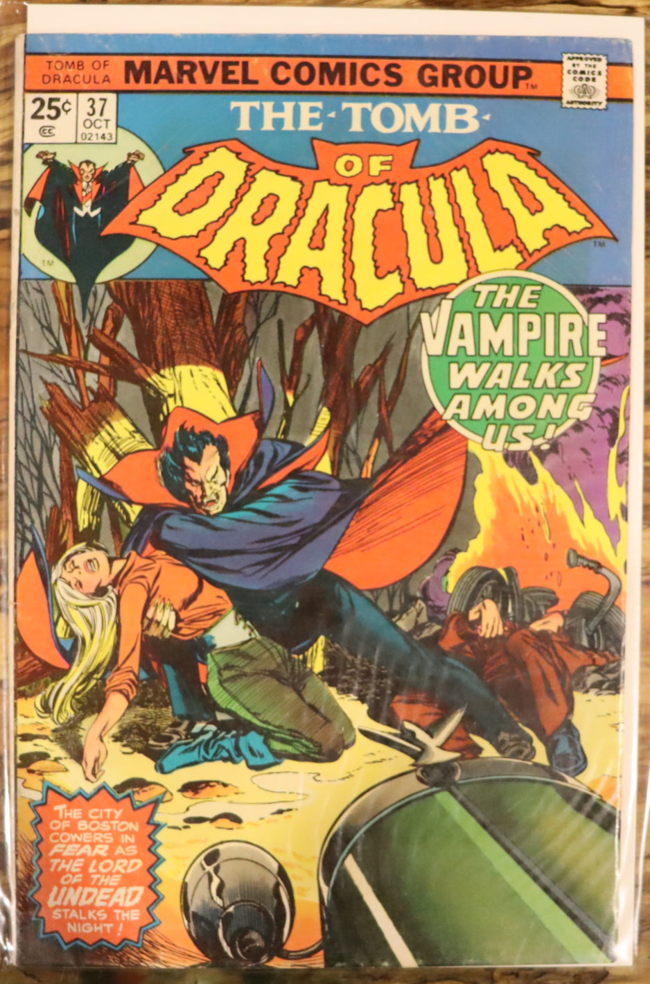 The Tomb of Dracula #37 (October 1975)