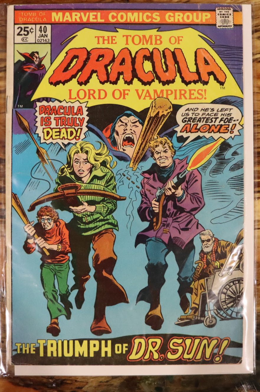 The Tomb of Dracula #40 (January 1976)