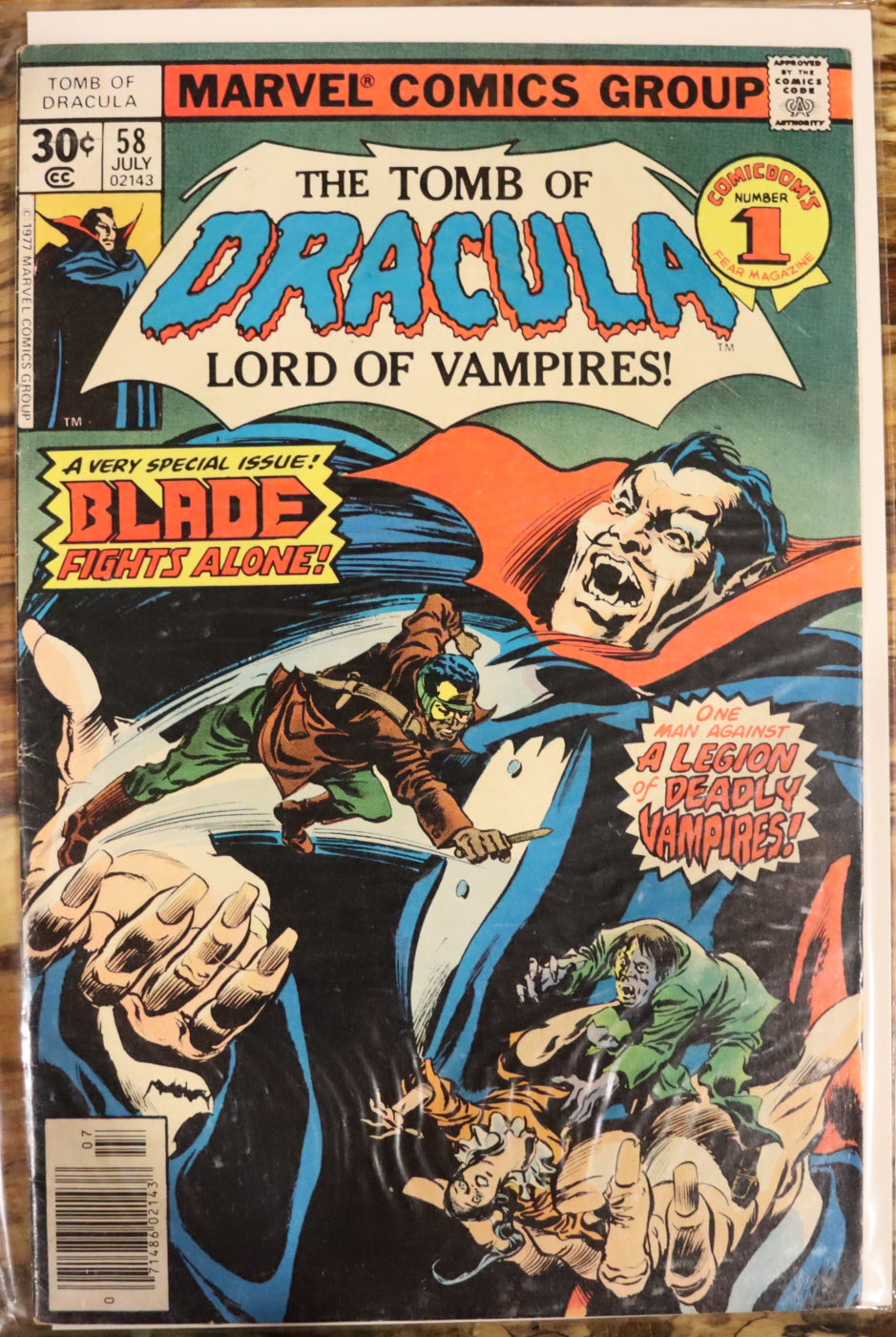 The Tomb of Dracula #58 (July 1977)