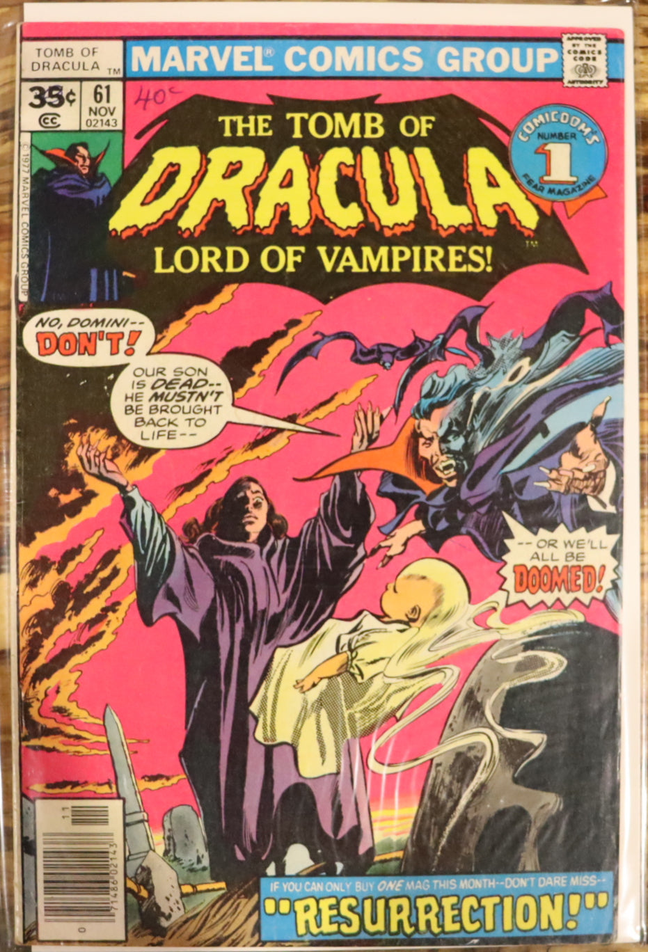 The Tomb of Dracula #61 (November 1977)