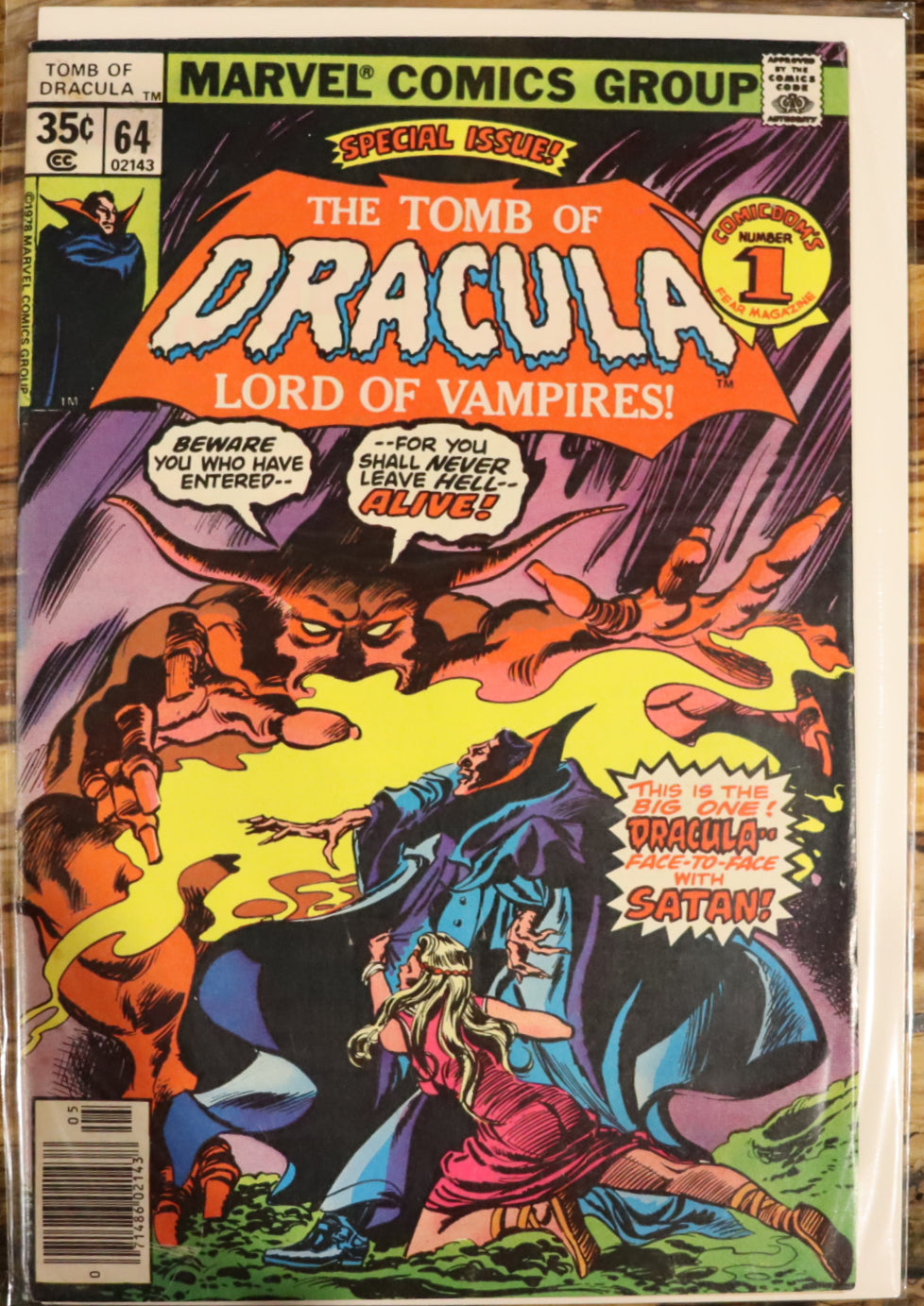 The Tomb of Dracula #64 (April 1978)