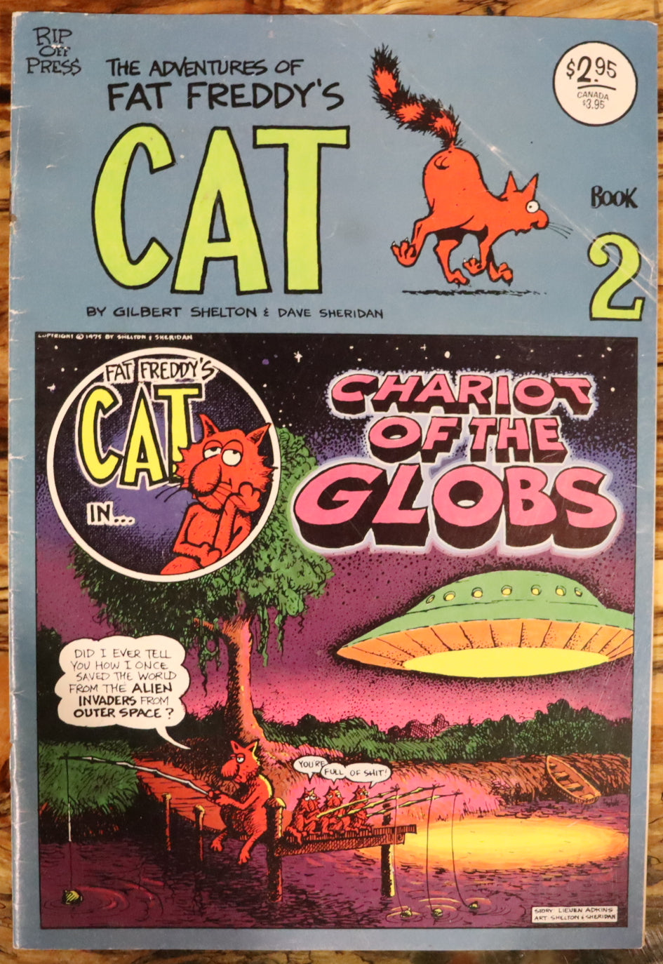 The Adventures of Fat Freddy’s Cat Book 2